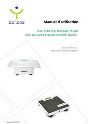 Abilanx ISIS MAR600 Manuel D'utilisation