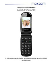 Maxcom MM816 Manuel D'utilisation