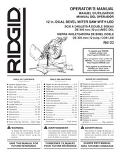 RIDGID R4123 Manuel D'utilisation