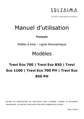 SOLZAIMA Trevi Eco 850 Manuel D'utilisation