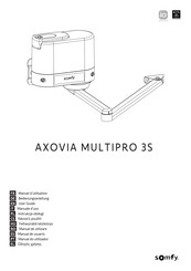 SOMFY AXOVIA MULTIPRO 3S Manuel D'utilisation