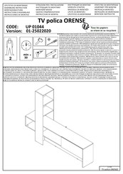 INOSIGN ORENSE UP 01044 Instructions D'assemblage