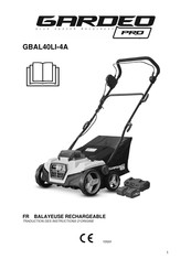 GARDEO PRO GBAL40LI-4A Traduction Des Instructions D'origine