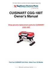 Cuisinart CGG-180T Instructions D'assemblage