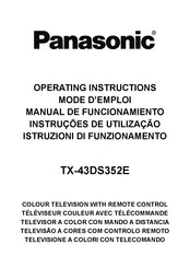 Panasonic TX-43DS352E Mode D'emploi