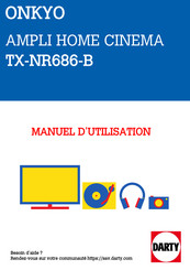 Onkyo TX-NR686-B Guide De Configuration Initiale