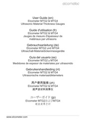 Elcometer MTG2 Guide D'utilisation