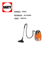 Miele S5 POWER Mode D'emploi