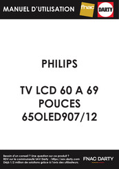 Philips OLED907 Série Mode D'emploi