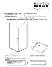 MAAX 3636 Guide D'installation