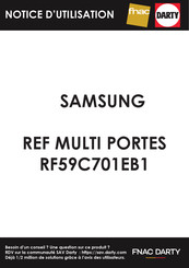 Samsung RF59C701EB1 Manuel D'utilisation