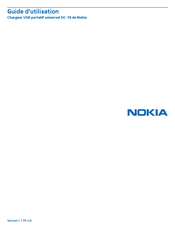 Nokia DC-19 Guide D'utilisation