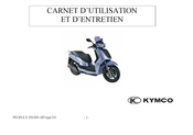 KYMCO PEOPLE S 300 AFI D2 Carnet D'entretien