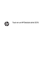 HP DeskJet 5570 Serie Manuel D'utilisation