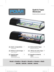 Polar Refrigeration DA538 Mode D'emploi