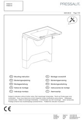 Pressalit R482019 Notice De Montage