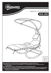 Outsunny 84A-089 Instructions De Montage