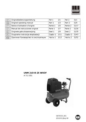 Schneider Airsystems A 711 001 Notice D'utilisation D'origine