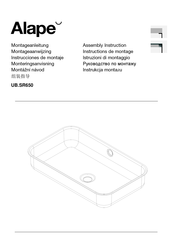 Alape UB.SR650 Instructions De Montage