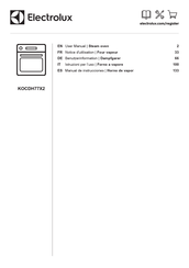 Electrolux KOCDH77X2 Notice D'utilisation