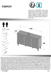 Forte CQSK231 Notice De Montage