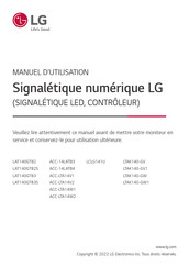 LG ACC-LTA14W1 Manuel D'utilisation