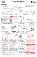 Allegion LCN 4041DA Instructions D'installation