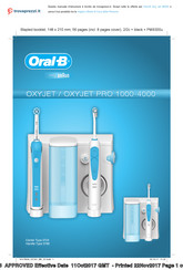 Braun Oral-B PRO 1000 Manuel D'instructions