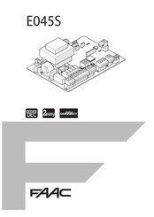 Faac E045S Mode D'emploi