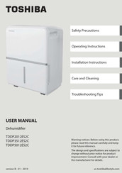 Toshiba TDDP5012ES2C Mode D'emploi