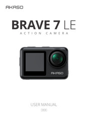 AKASO Brave 7 LE Manuel D'utilisation