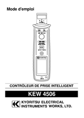 Kyoritsu Electrical Instruments Works KEW 4506 Mode D'emploi