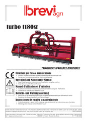 Brevi turbo t180sr Manuel D'utilisation Et D'entretien