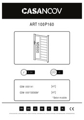 Casanoov ART 100P160 Instructions De Montage