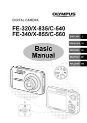 Olympus X-855 Manuel