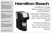 Hamilton Beach FlexBrew 49921 Mode D'emploi