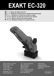 Exakt EC-320 Traduction Des Instructions D'origine