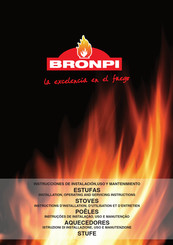 Bronpi LERMA Instructions D'installation, D'utilisation Et D'entretien