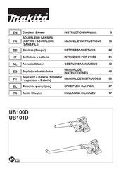 Makita UB100D Manuel D'instructions