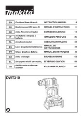 Makita DWT310 Manuel D'instructions