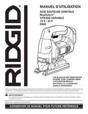 RIDGID R883 Manuel D'utilisation