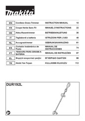 Makita DUR192L Manuel D'instructions