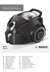 Bosch Runn'n BGS41267 Notice D'utilisation