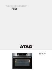 Atag CS4612C/A01 Notice D'utilisation