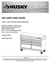 Husky 1001819540 Guide D'utilisation Et D'entretien