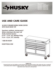 Husky 1000682125 Guide D'utilisation Et D'entretien