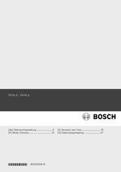 Bosch PKC8E Serie Mode D'emploi