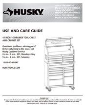 Husky 1001819536 Guide D'utilisation Et D'entretien