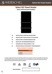 Herschel XLS500TB Instructions D'installation Et D'utilisation