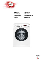 Hotpoint Ariston WDD 9640 Mode D'emploi